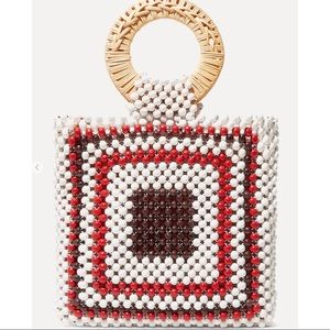 Ulla Johnson Keya Beaded Tote Bag